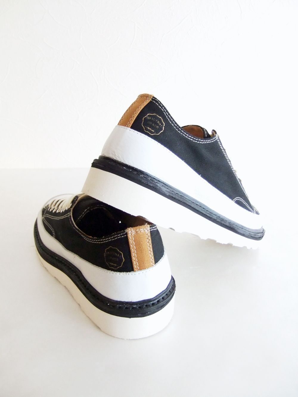 ORIGINAL GRADE - MATCH キャンバス × レザー スニーカー
