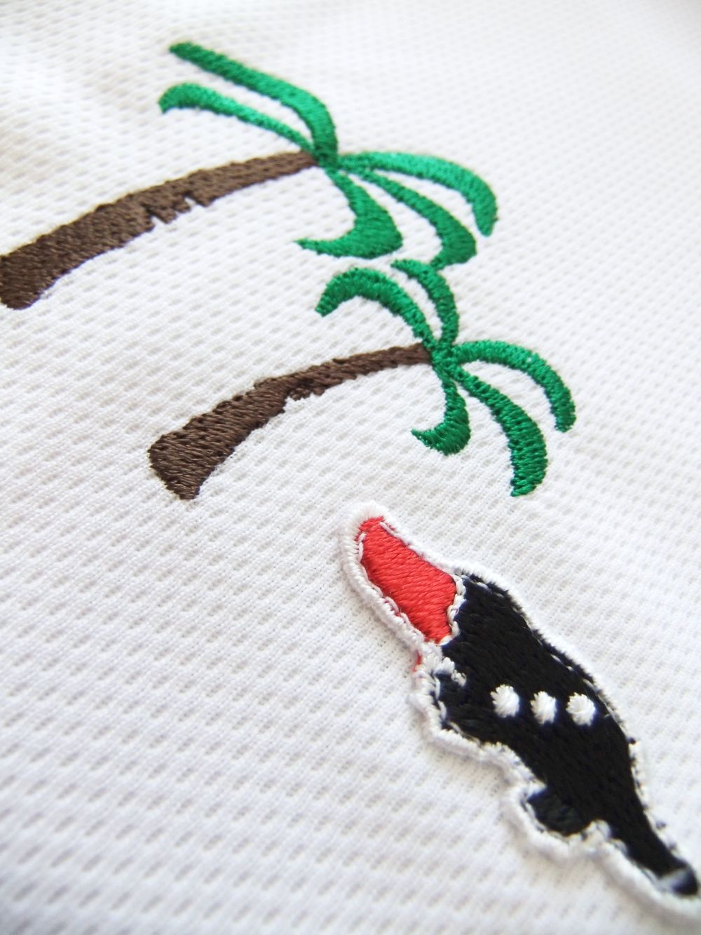 【LADIES】 PARADISE POLO W.  (ホワイト)   ロゴ半袖ポロ  RSL-21003