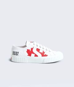 D2 x Superga Sneakers  スペルガ ロゴ スニーカー   (ホワイト)