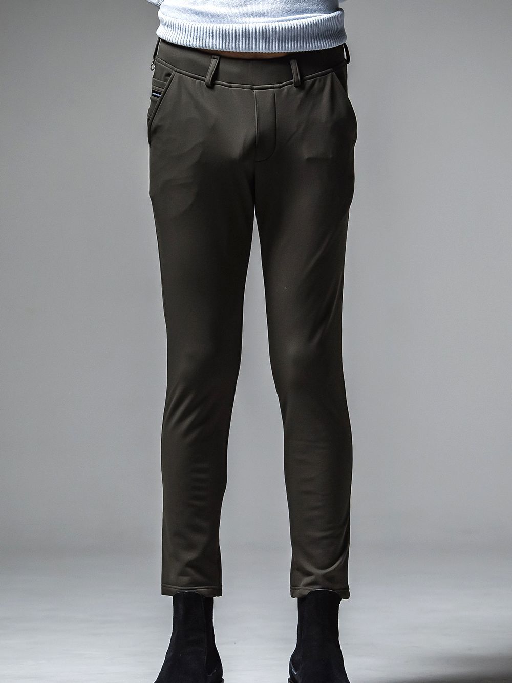 CHRIS EASY HEAT PANTS  (カーキ)   スラックス イージー パンツ