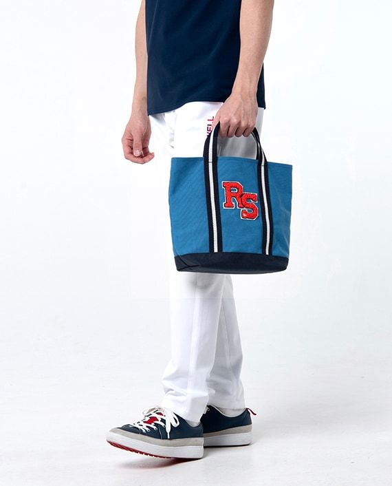 LETTERED CART BAG  カートバッグ  (ブルー)   RSA-25013