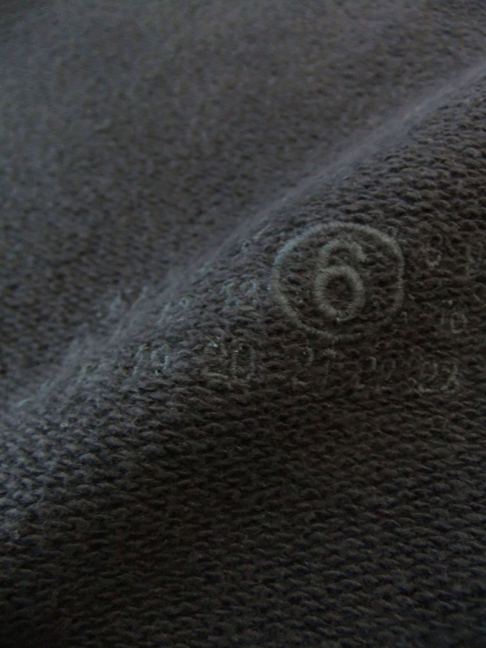 《MM➅》 Maison Margiela   NUMERIC ZIP HOODIE  ロゴ ジップアップ フーディ