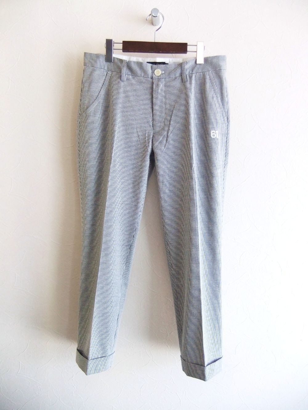WASHINGTON PANTS  ストレッチ ストライプ柄 パンツ   RSM-25057
