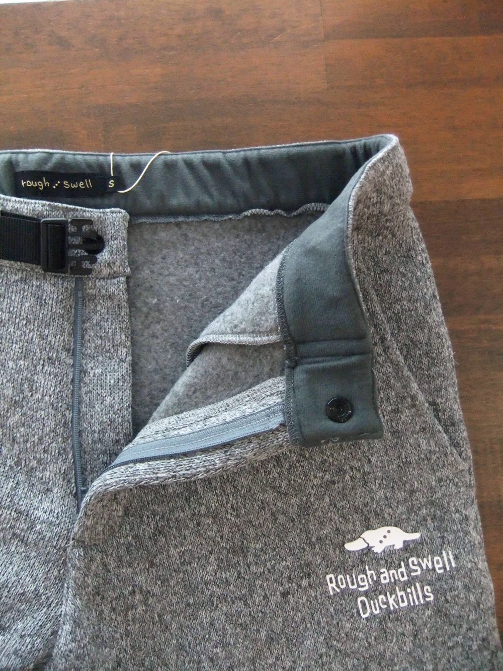 PORTLAND PANTS  ロゴ ニット 裏起毛 リブパンツ   RSM-23279