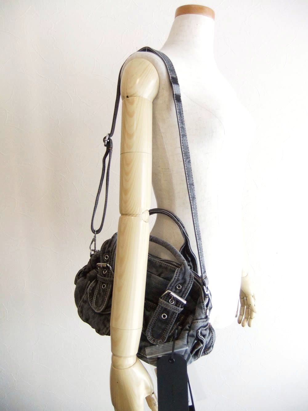 ウォッシャブル デニム 2WAY バッグ    MMK120GDA