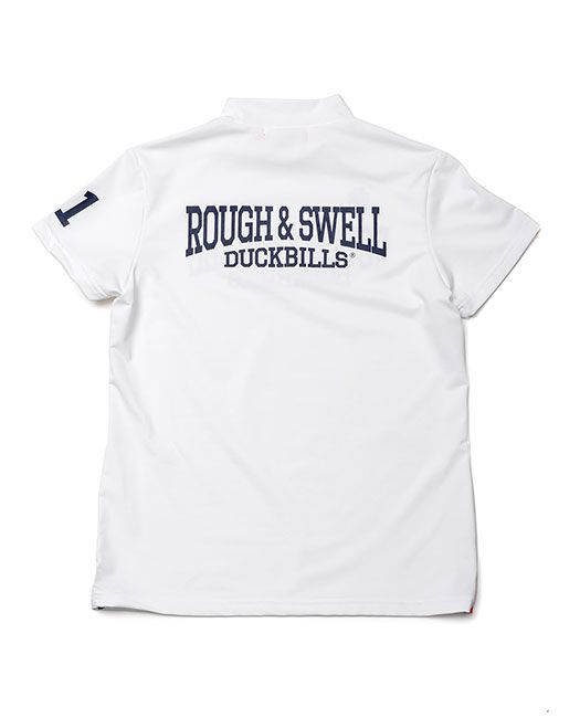 【LADIES】 DUCKBILLS MOCK W.  (ホワイト) ロゴモックネック   RSL-21013
