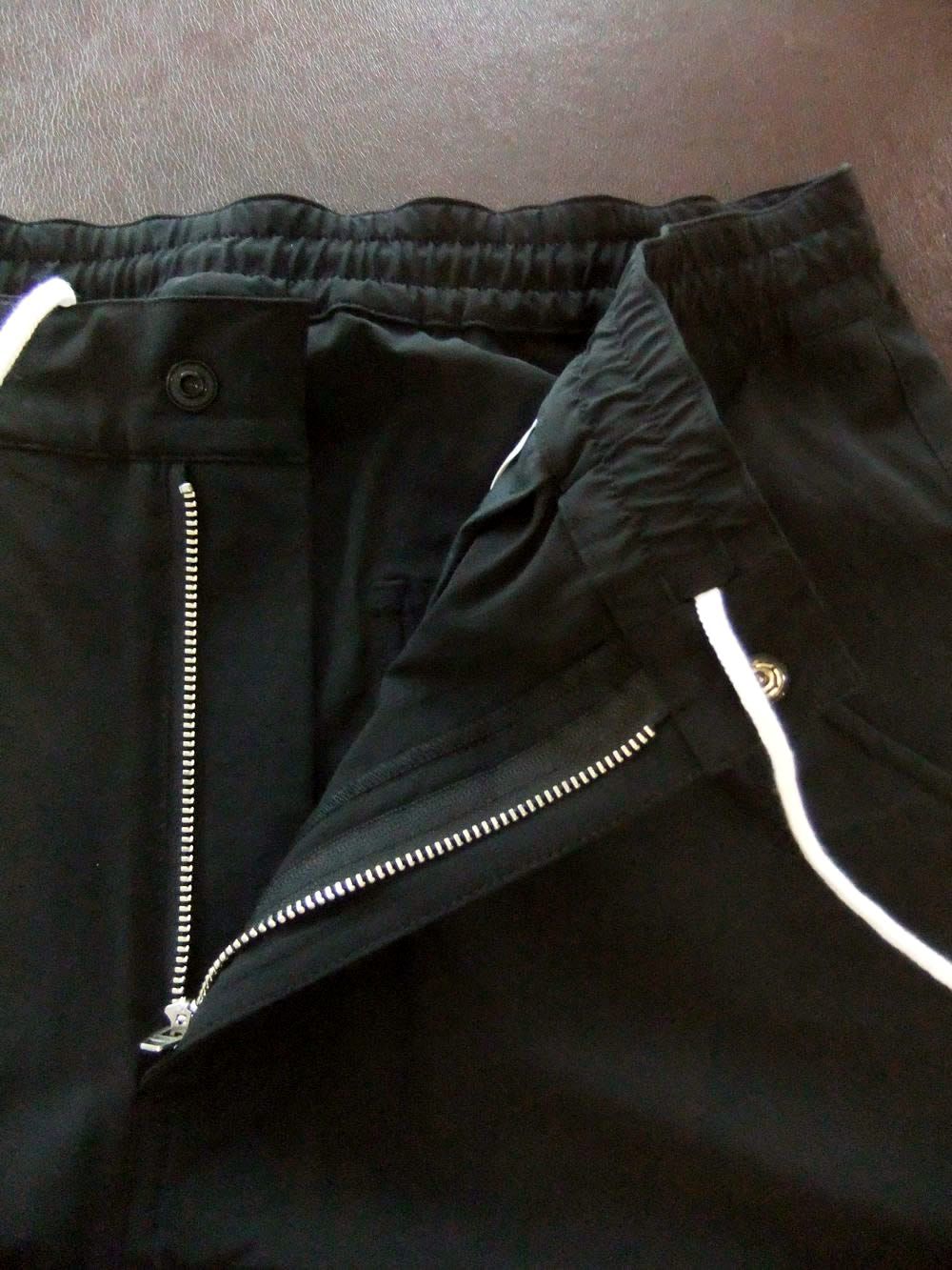 RACING SHORTS  (ブラック)  ナイロン ストレッチ ハーフパンツ   RSM-26051