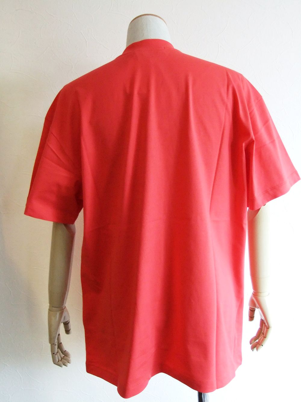 カートゥーンプリント LOGO  ロゴ  T-SHIRT  ( レッド )  3040MM108