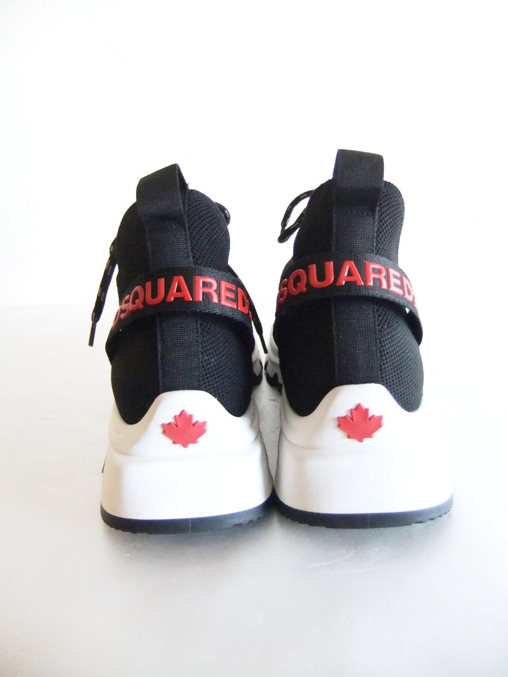 RUN DS2 SNEAKERS  (ブラック)  ロゴ スニーカー
