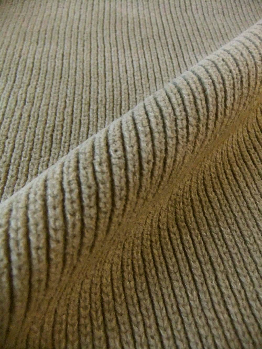 CHENILLE COTTON CREWNECK LENS SWEATER (ブラウン)   コットン クルーネックニット