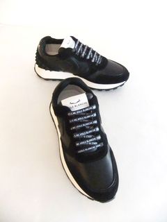 PARIS STUDS     レザー × スエード  スニーカー