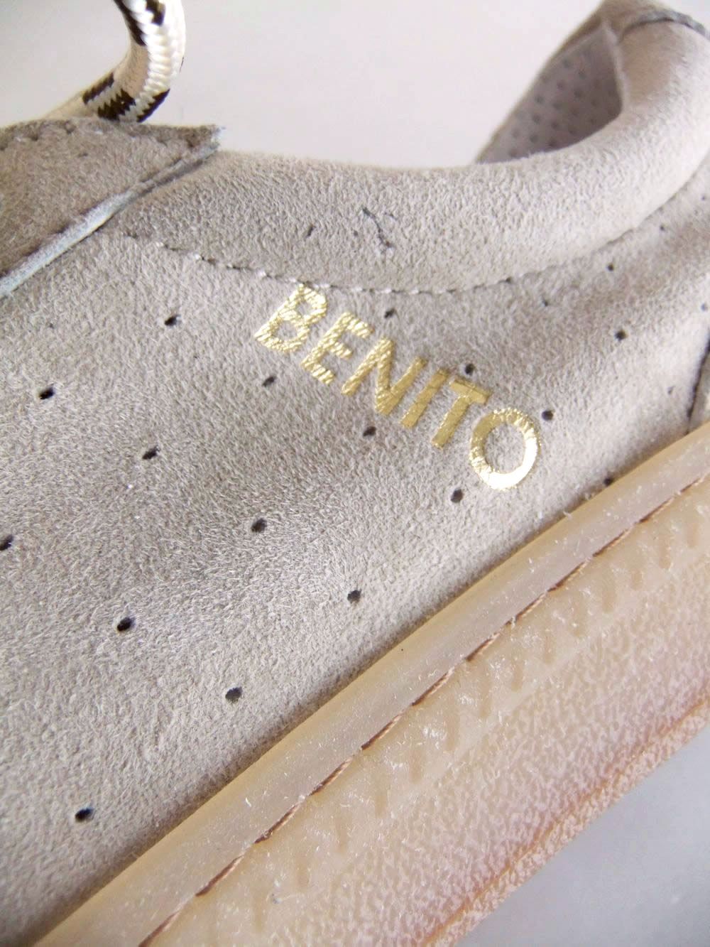 スエード レザースニーカー  （ベージュ）