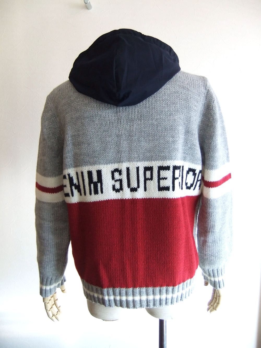 KONSTA  配色 ZIP UP パーカー