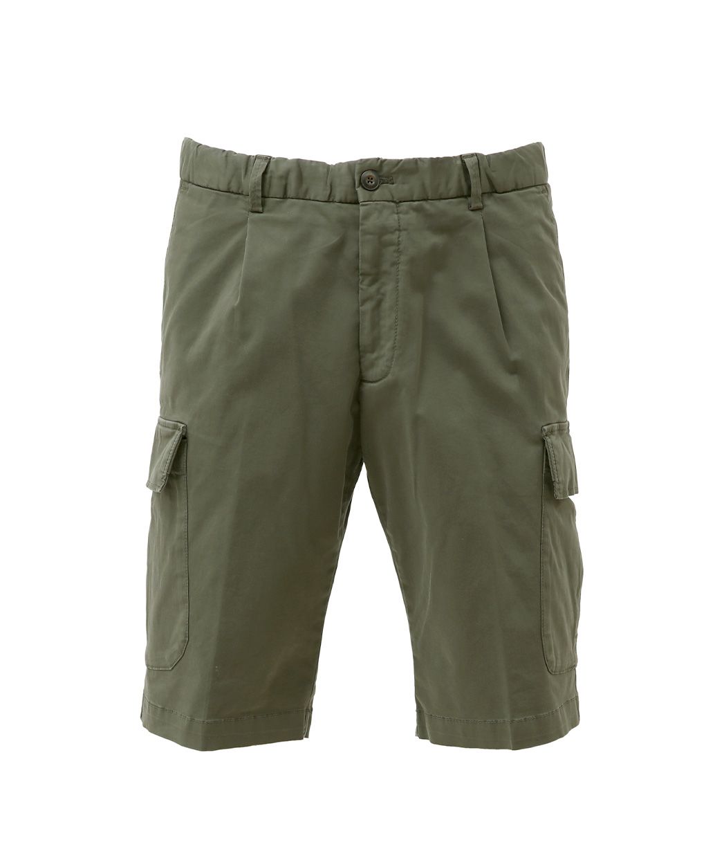 BRIGLIA 1949 NEWPORT   コットンストレッチ スリムカーゴ ショーツ