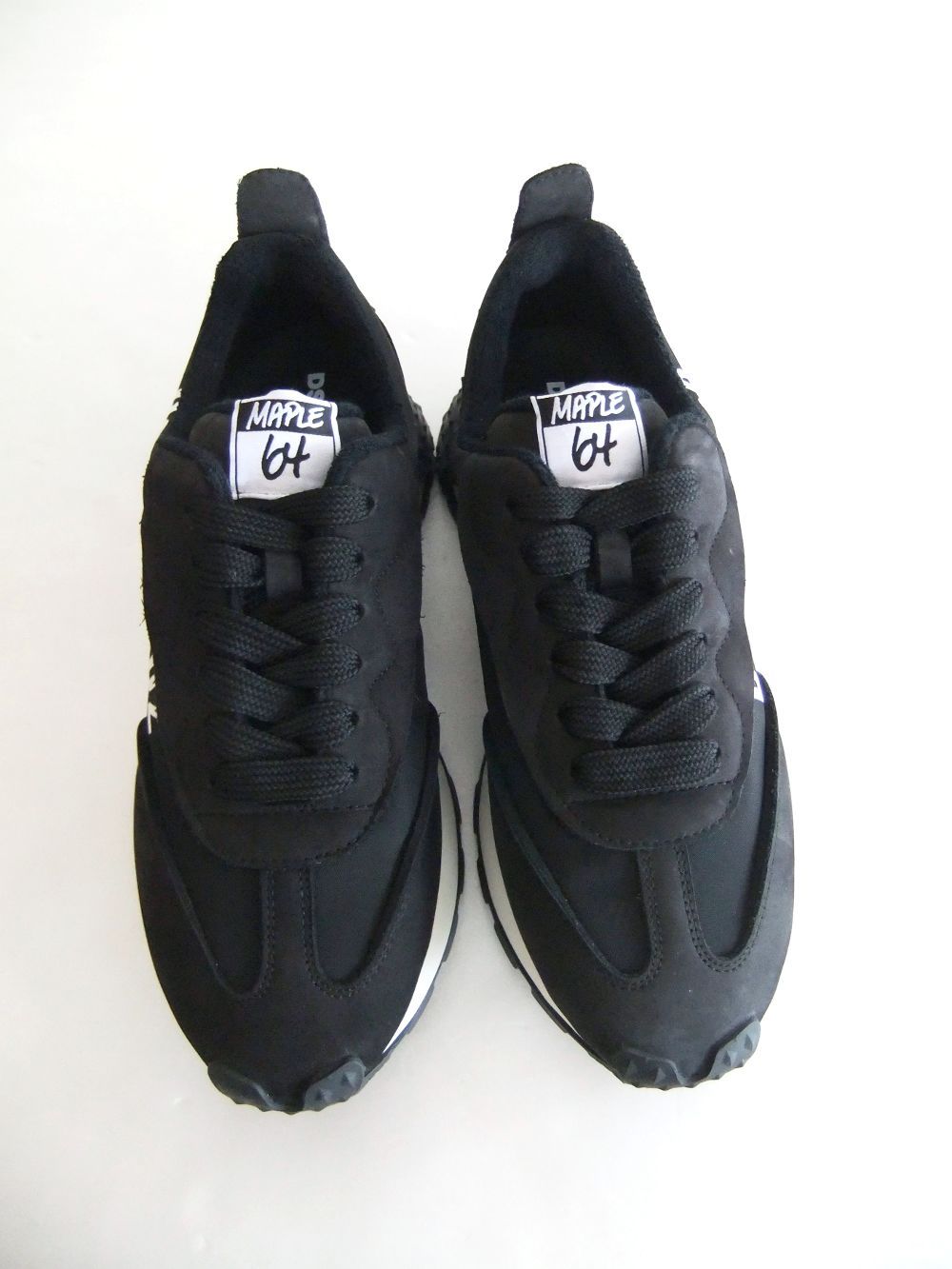 Dsquared2 - MAPLE 64 SNEAKERS (ブラック) ロゴ スニーカー