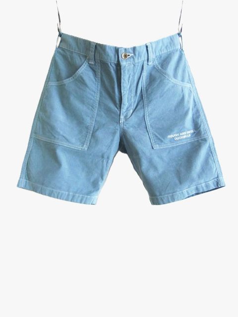 SAN DIEGO SHORTS (ブルー)  サマーコーデュロイ ストレッチ ハーフパンツ   RSM-26071