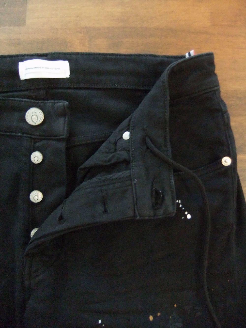 BARRET   JERSEY EASY DENIM PANT ジャージー デニムパンツ (ブラック)