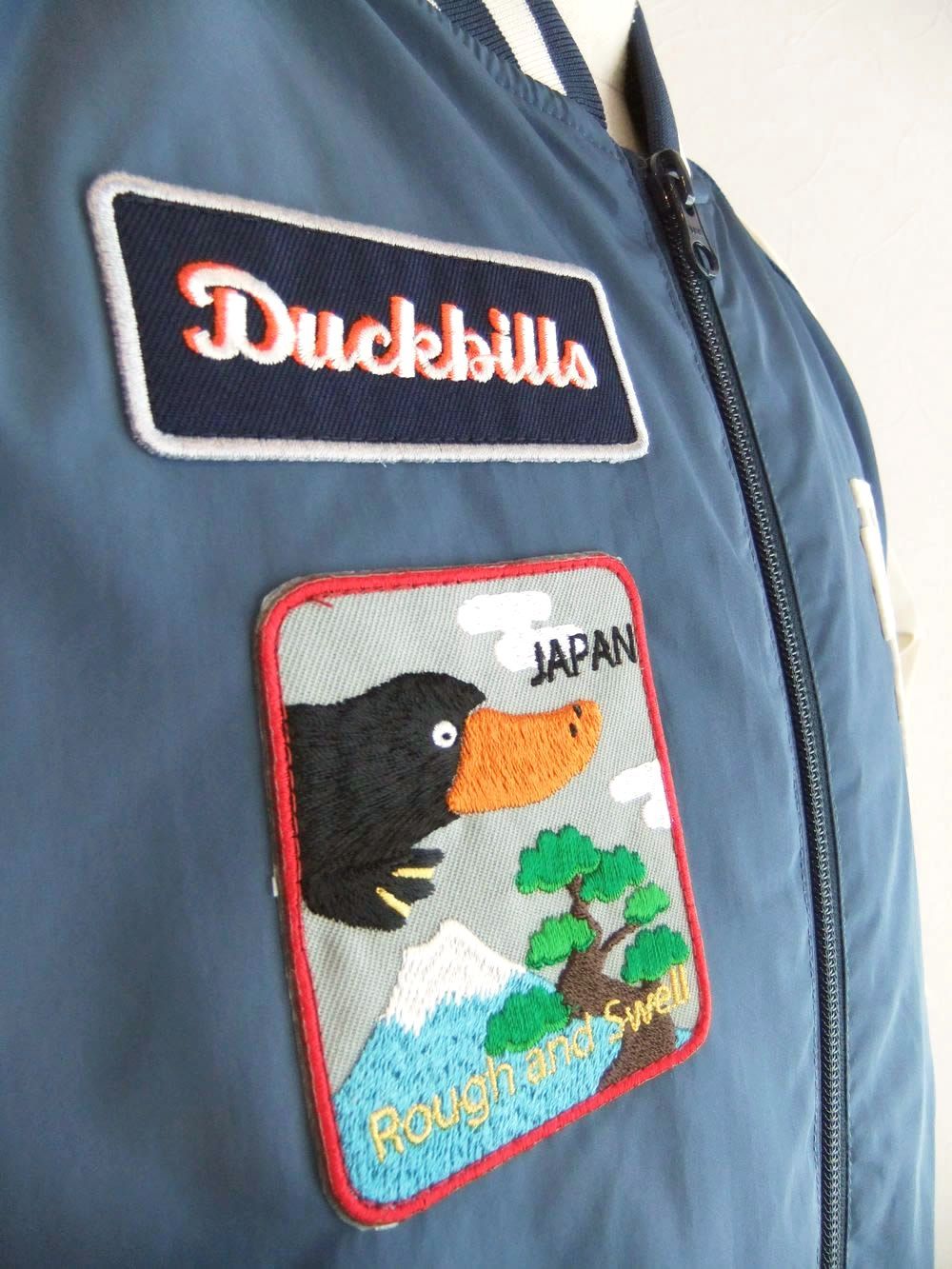 ORIENTAL DENVER  ジップアップブルゾン  (ブルーグレー)  RSM-25251