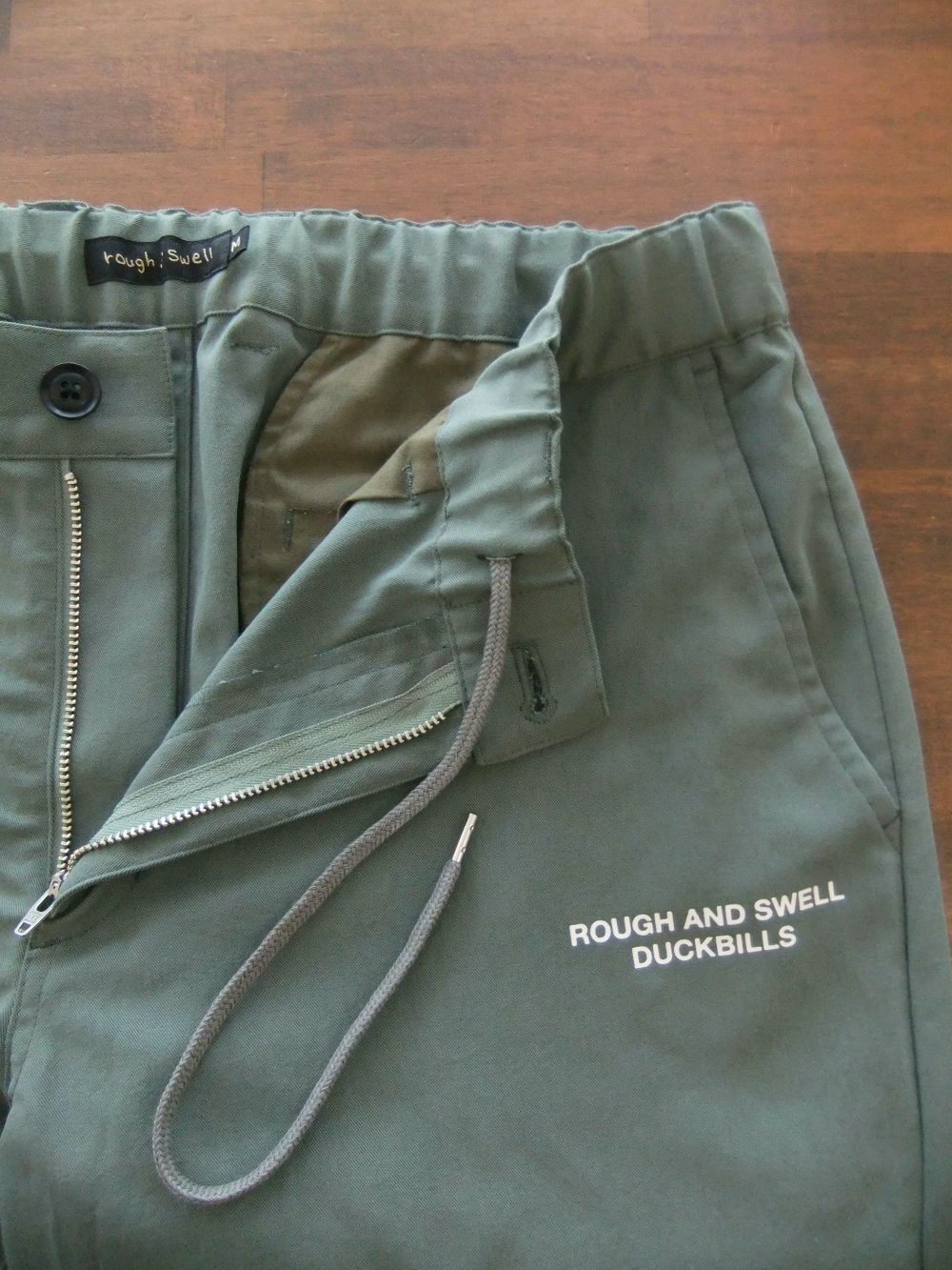 SASUKE EASY PANTS (オリーブ) リブ  4WAY ストレッチ パンツ   RSM-23049