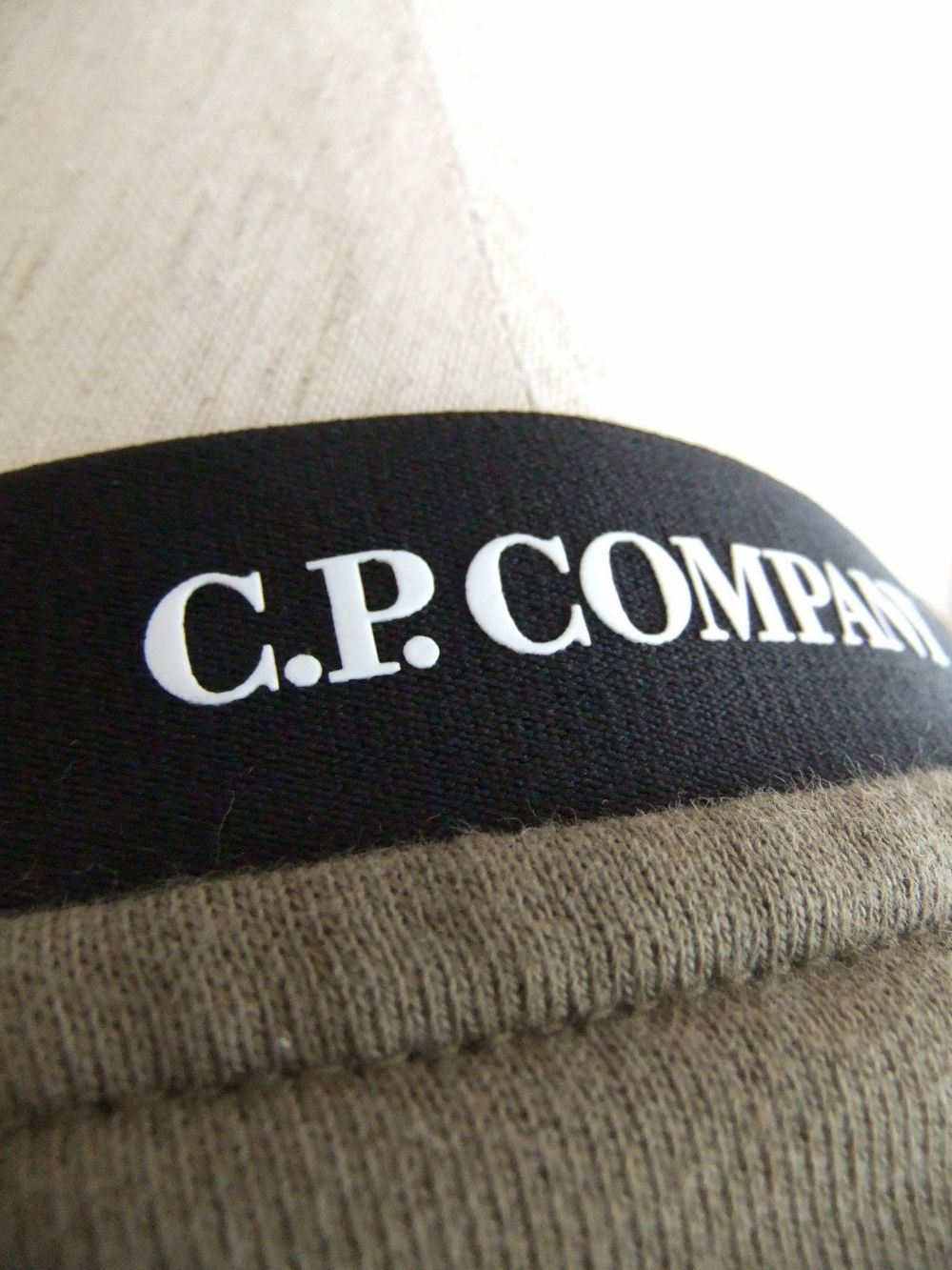 DIAGONAL RAISED FLEECE  SWEATSHIRT  (ブラウンカーキ) クルーネック スウェットシャツ