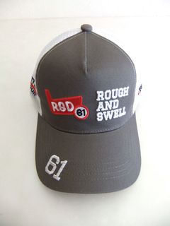 RED IRON MESH CAP  (モカ)   ロゴ入りキャップ    RSA-24005