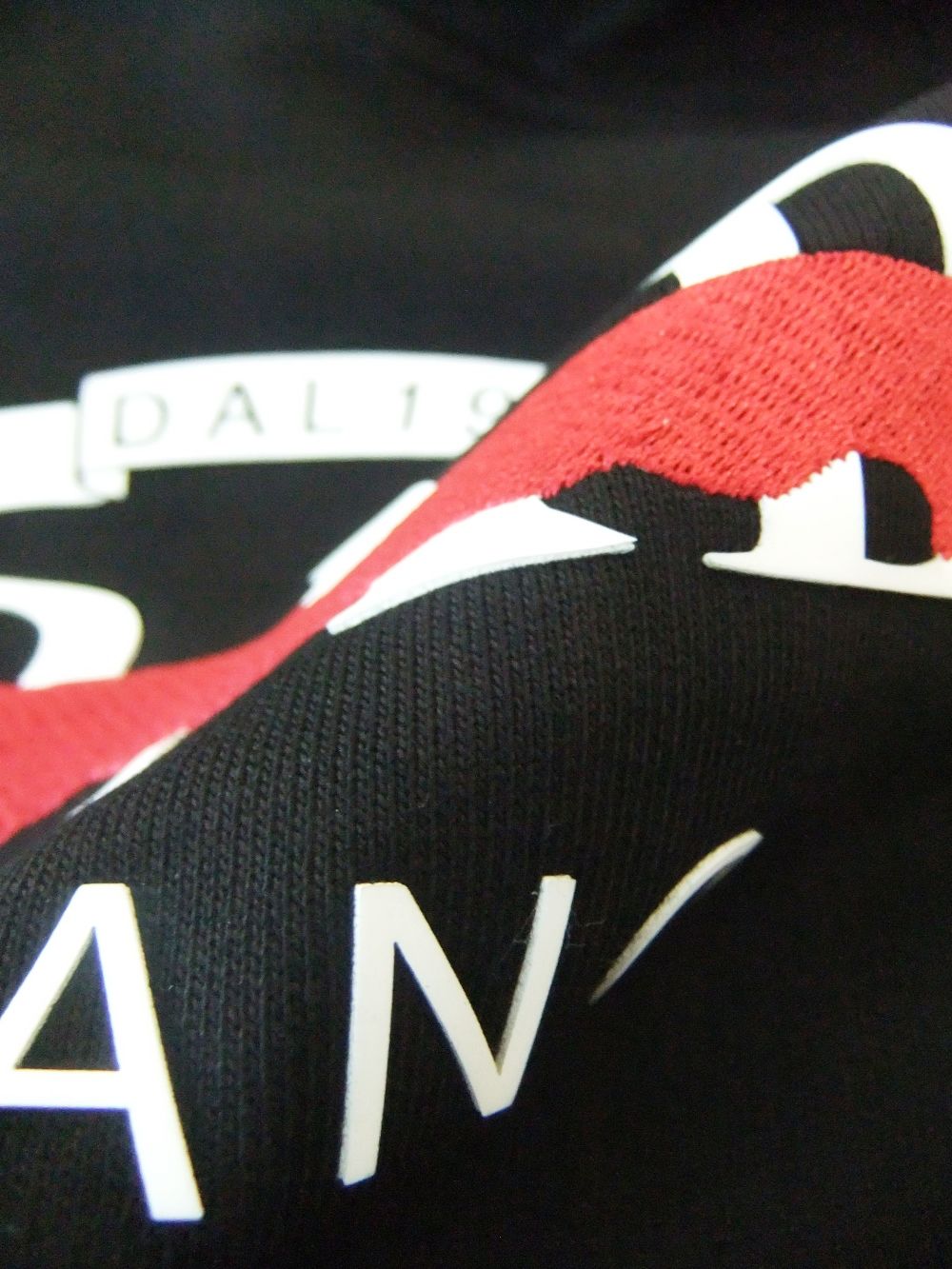 【MICALLE MICALLE Account】 HOMMAGE  PR PAINT HOODIE (ブラック)   ロゴ フーディ  MAG102TDC