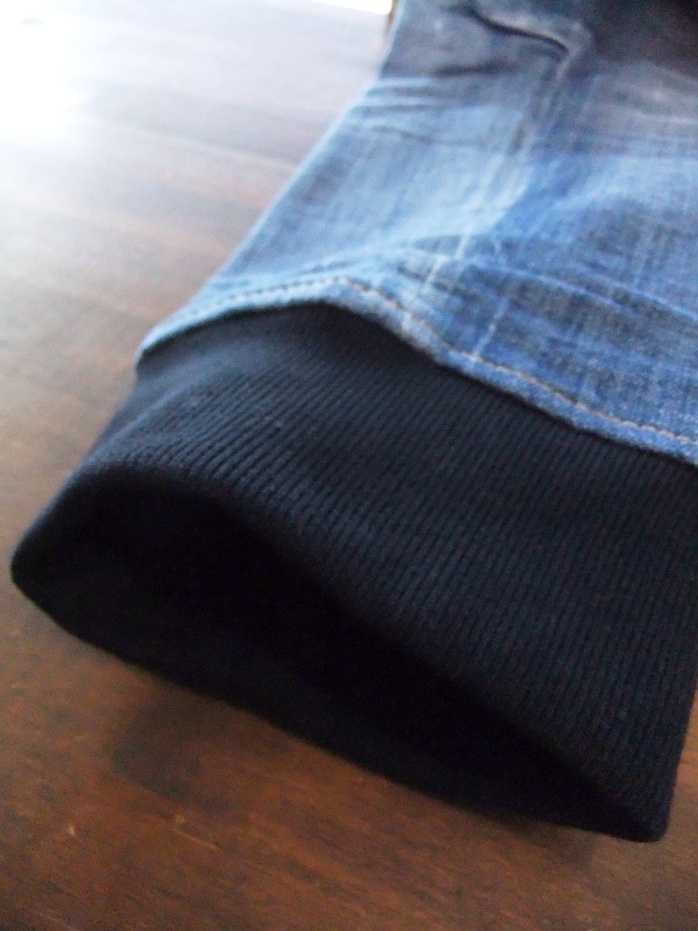 CLEAN WASH TIDY BIKER RIB JEANS  リブデニム  S74KB1028