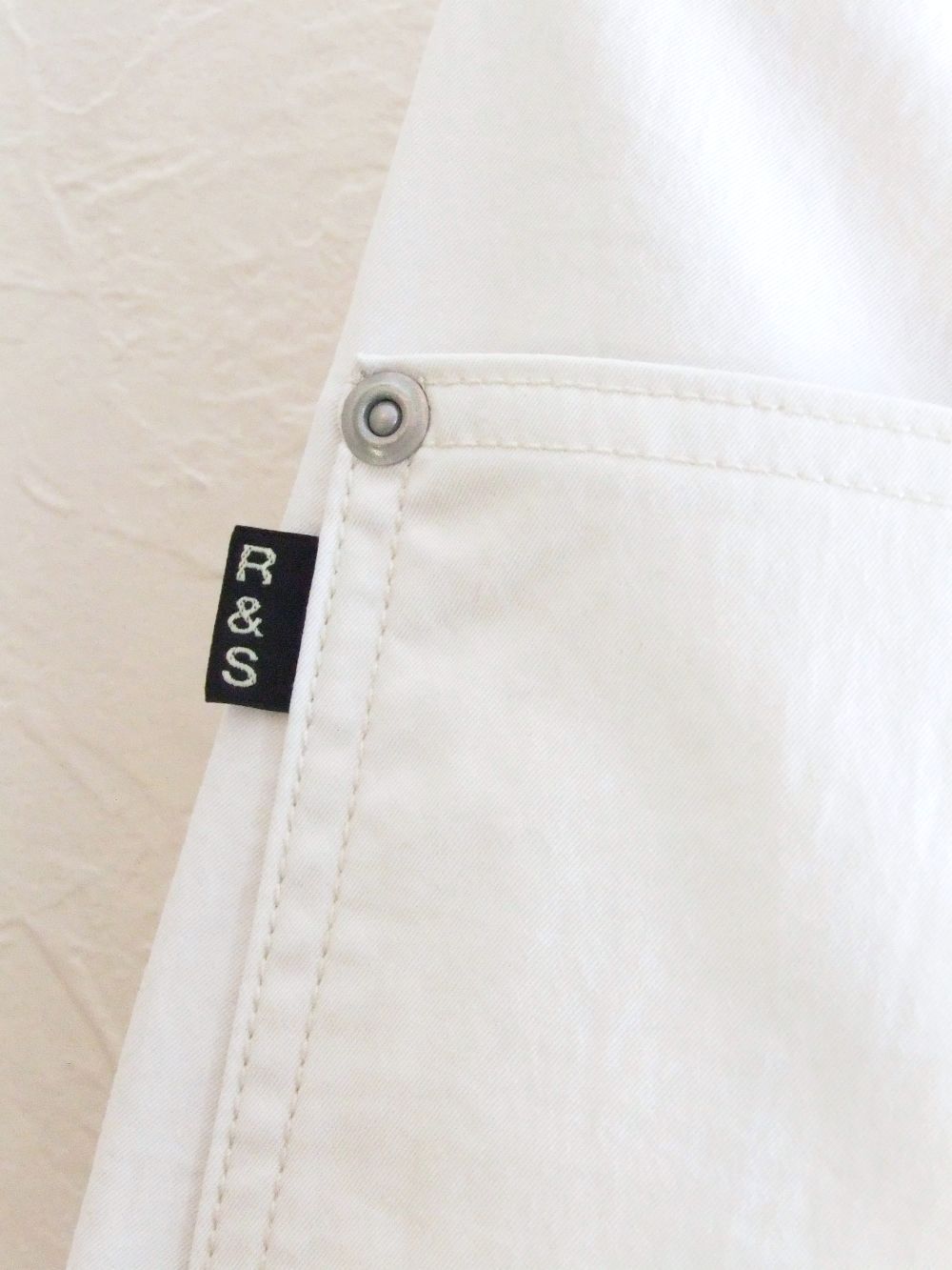 KEVIN PANTS ( ホワイト ) ストレッチツイル パンツ    RSM-21075