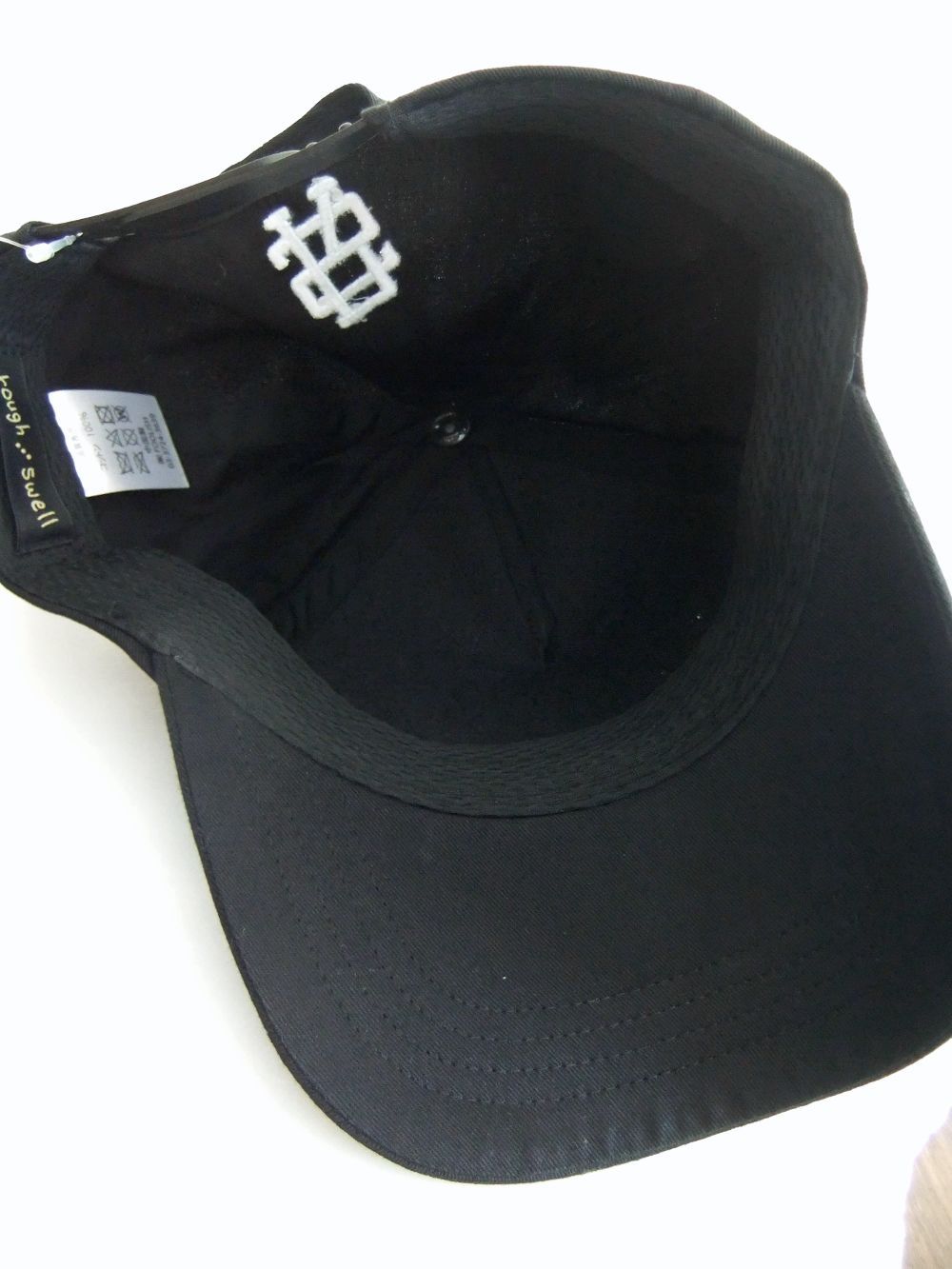 SIMPLE B.B. CAP  ( ブラック )  ロゴ入りキャップ