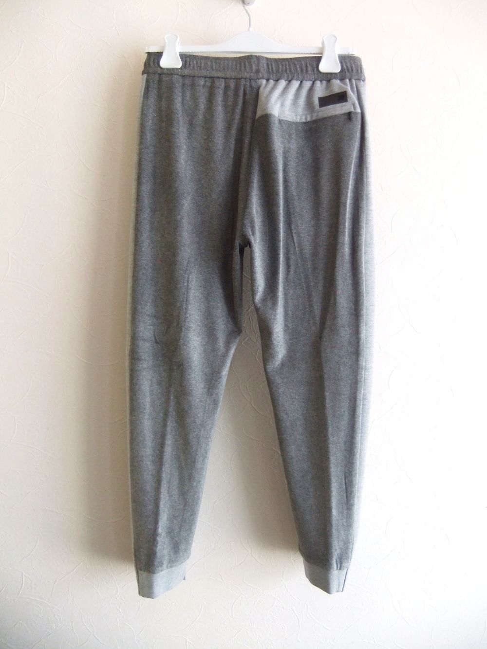 MOSI PANT    ベロアパイル 切替え スウェットパンツ