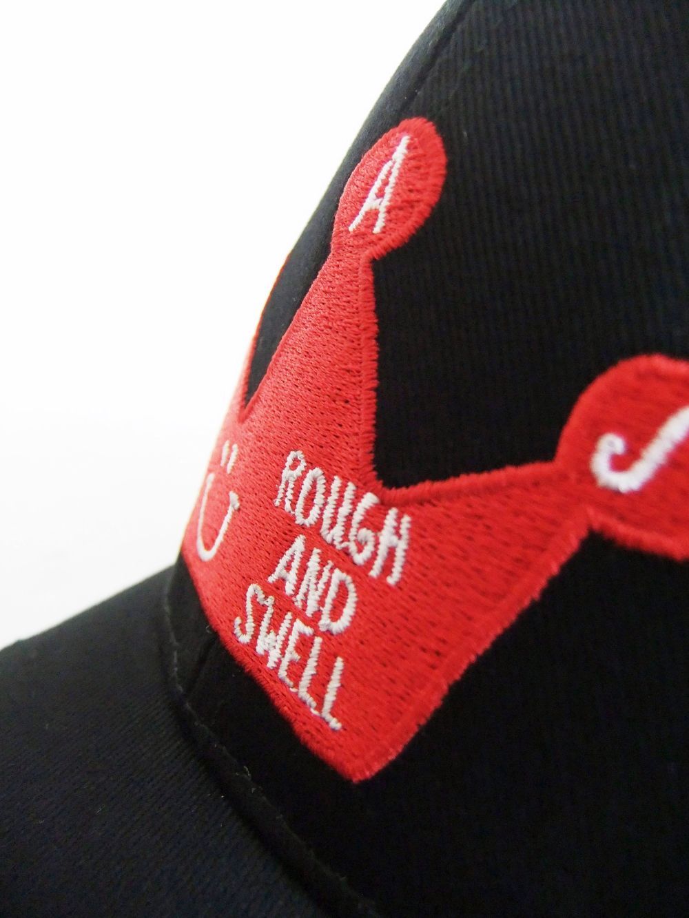 CROWN B.B. CAP  ( ブラック )  ロゴ入りキャップ  RSA-22202