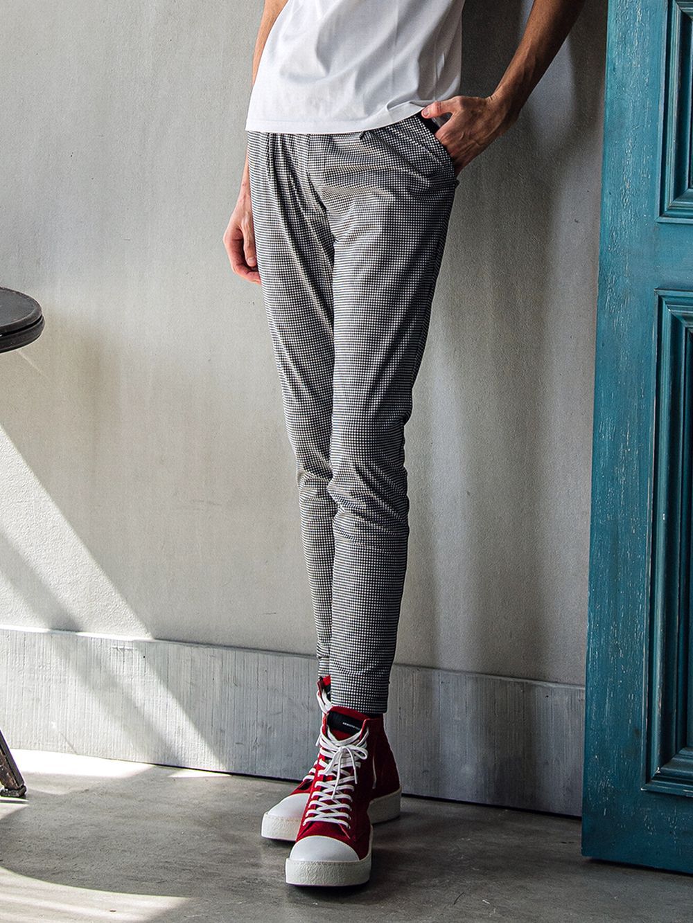 CHRIS EASY TUCK PANTS スラックス イージー タックパンツ (チドリ)
