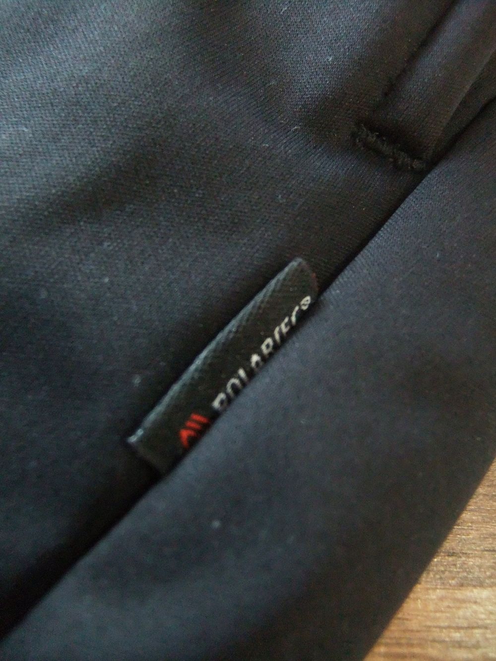 MENS POLARTEC WINDBLOCK SLIM PANTS  (ブラック) ストレッチパンツ