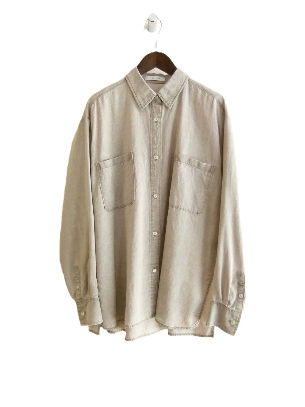 セルロース ツイル 2WAY シャツ   616930