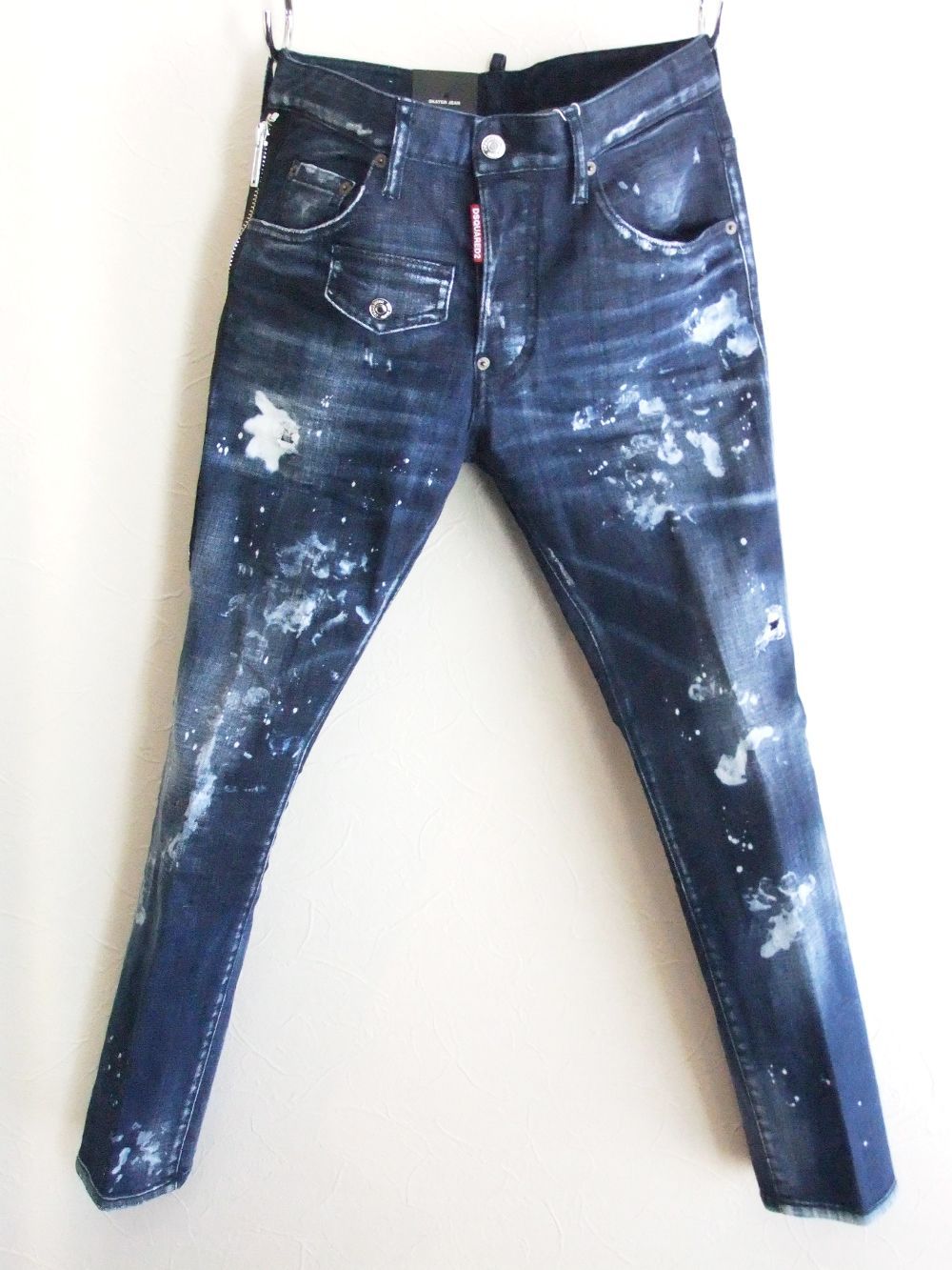 Dsquared2 - DARK WASH 2 SKATER JEAN スケーター ジーンズ S74LB0837