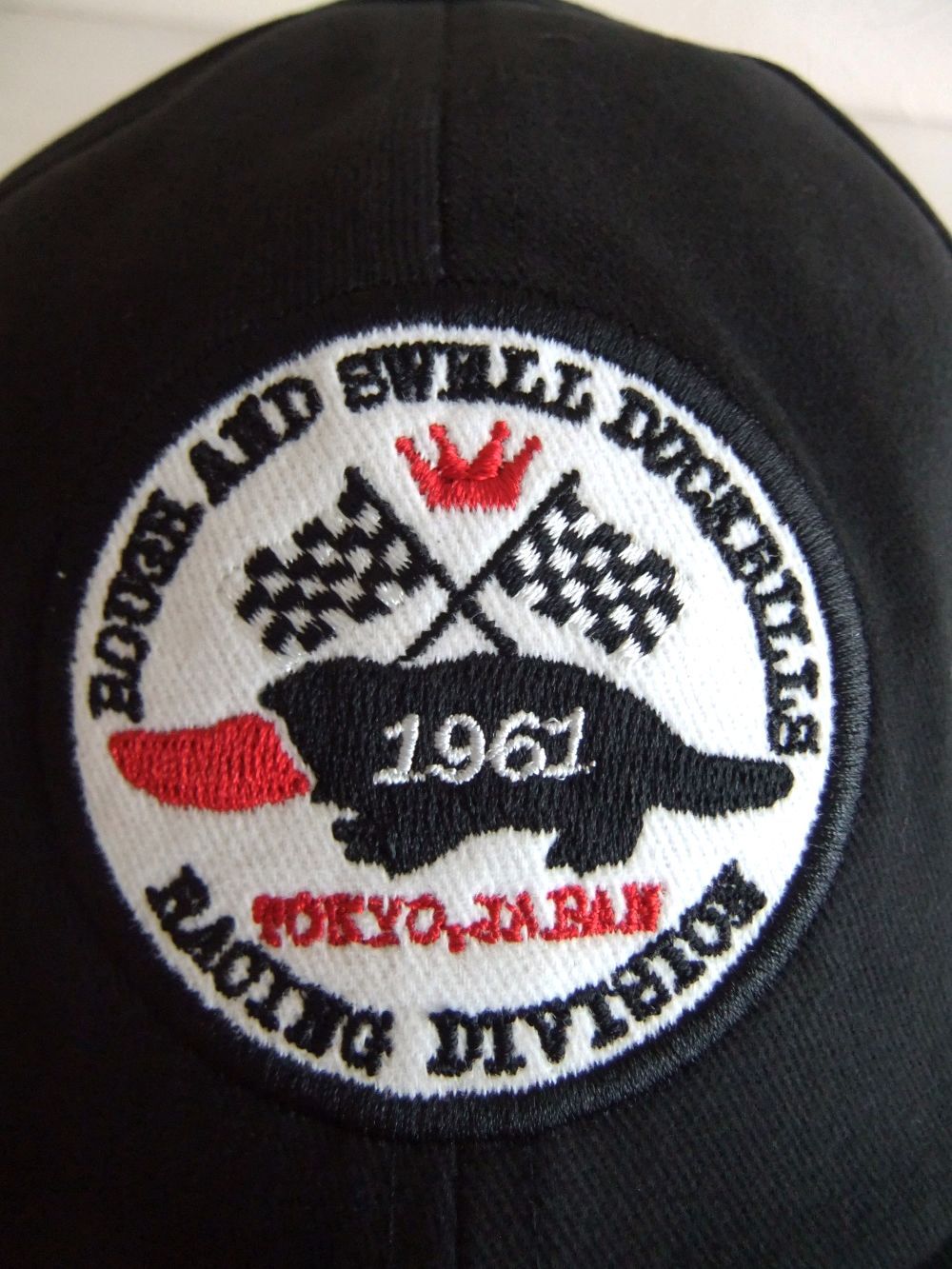 RACING CAP (ブラック)   ロゴ入りキャップ    RSA-25203