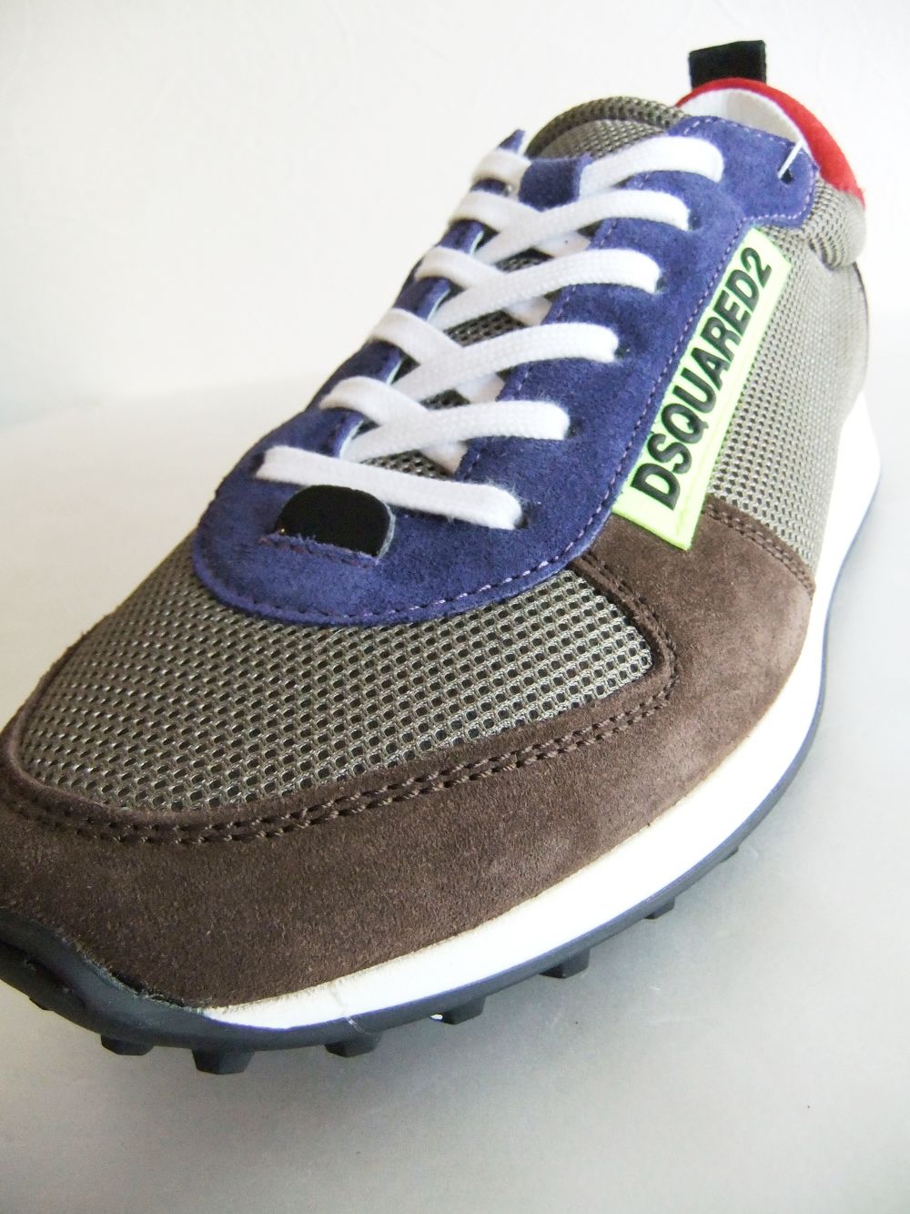 NEW RUNNER HIKE SNEAKERS  ロゴ スニーカー  S82SN0081 (ブラウン)