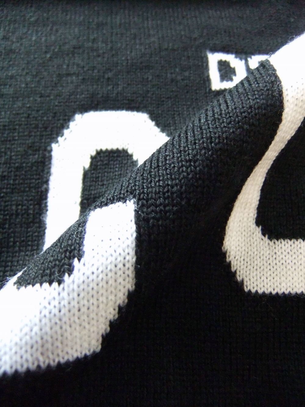 LADIES SIDE LOGO KNIT ウール クルーネックセーター  S80HA0003
