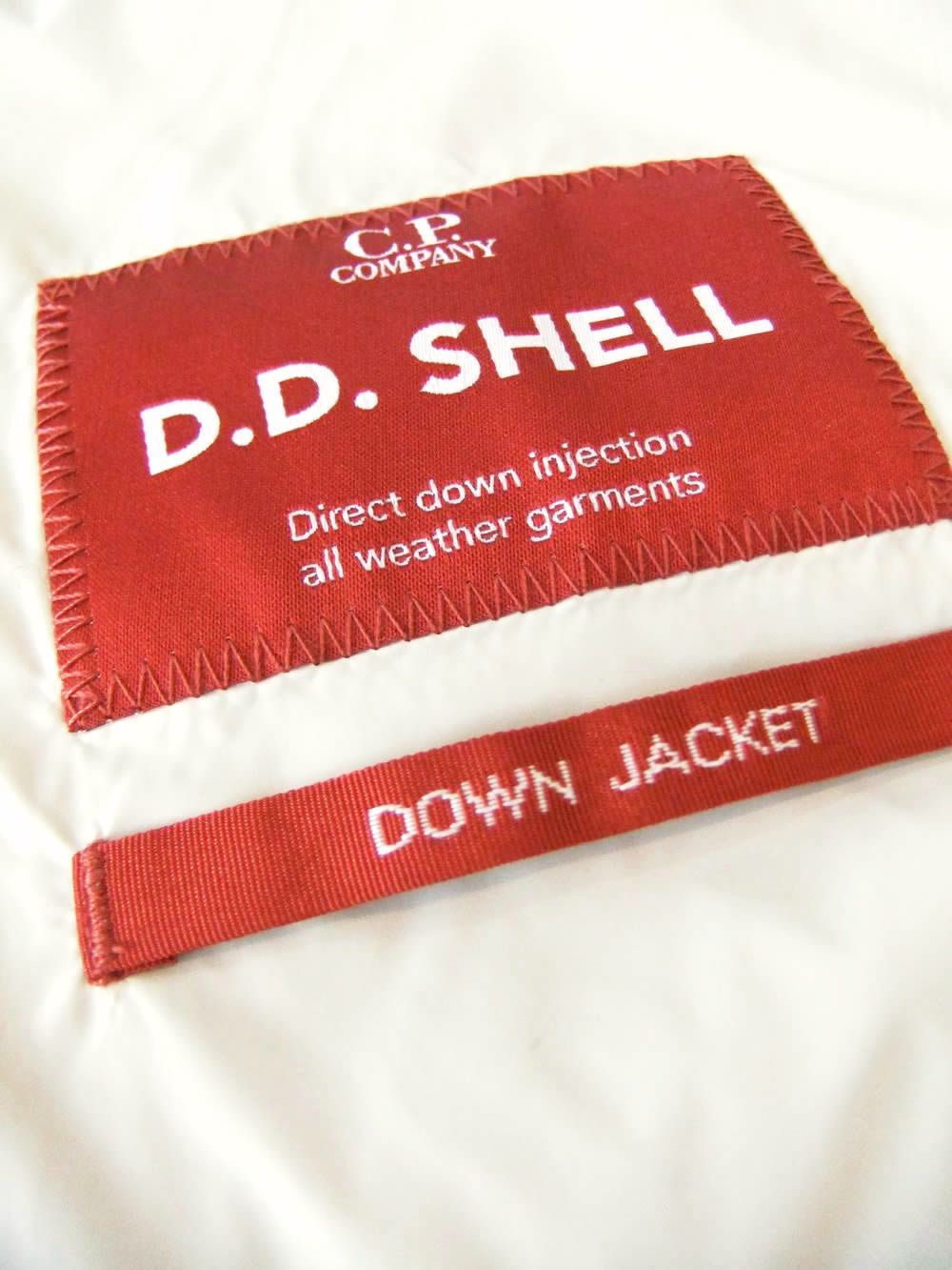 D.D. SHELL DOWN JACKET   ナイロン ジップアップ ダウン ブルゾン