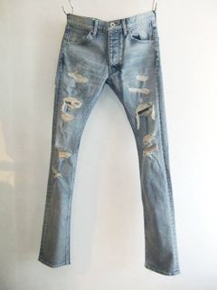 ISAMU KATAYAMA BACKLASH (バックラッシュ) ストレット デニム AULD TRIANGLE