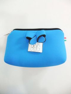 SMALL POUCH RIBBON ( NEW BLUE CHINA)