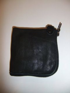 ダブルショルダーレザー製品染め コインケース 318-15(BLACK)