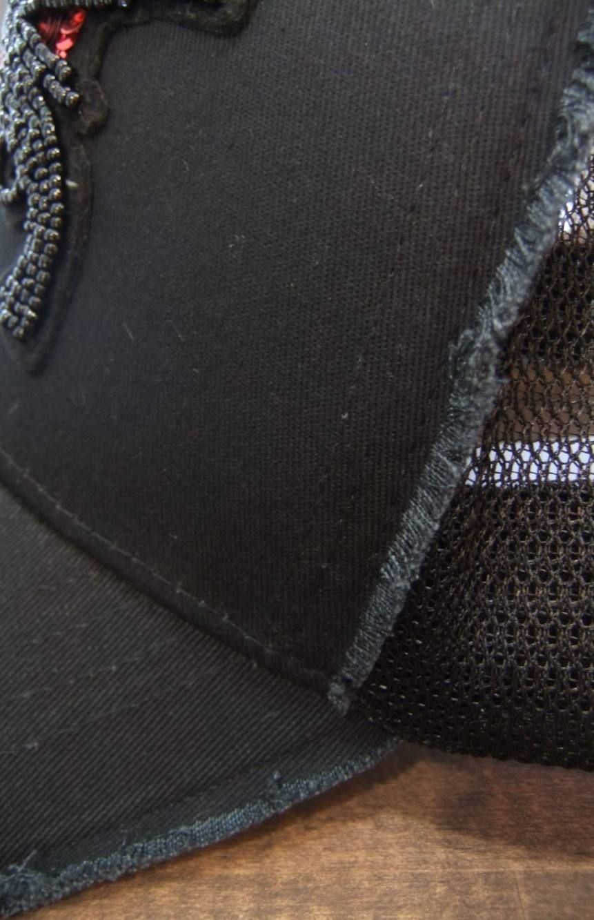 roar×YOSHINORI KOTAKE B.B CAP 13SRQ-YK1(BKxBK)