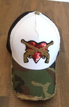 roar×YOSHINORI KOTAKE B.B CAP 13SRQ-YK1(WHIxGOLD)