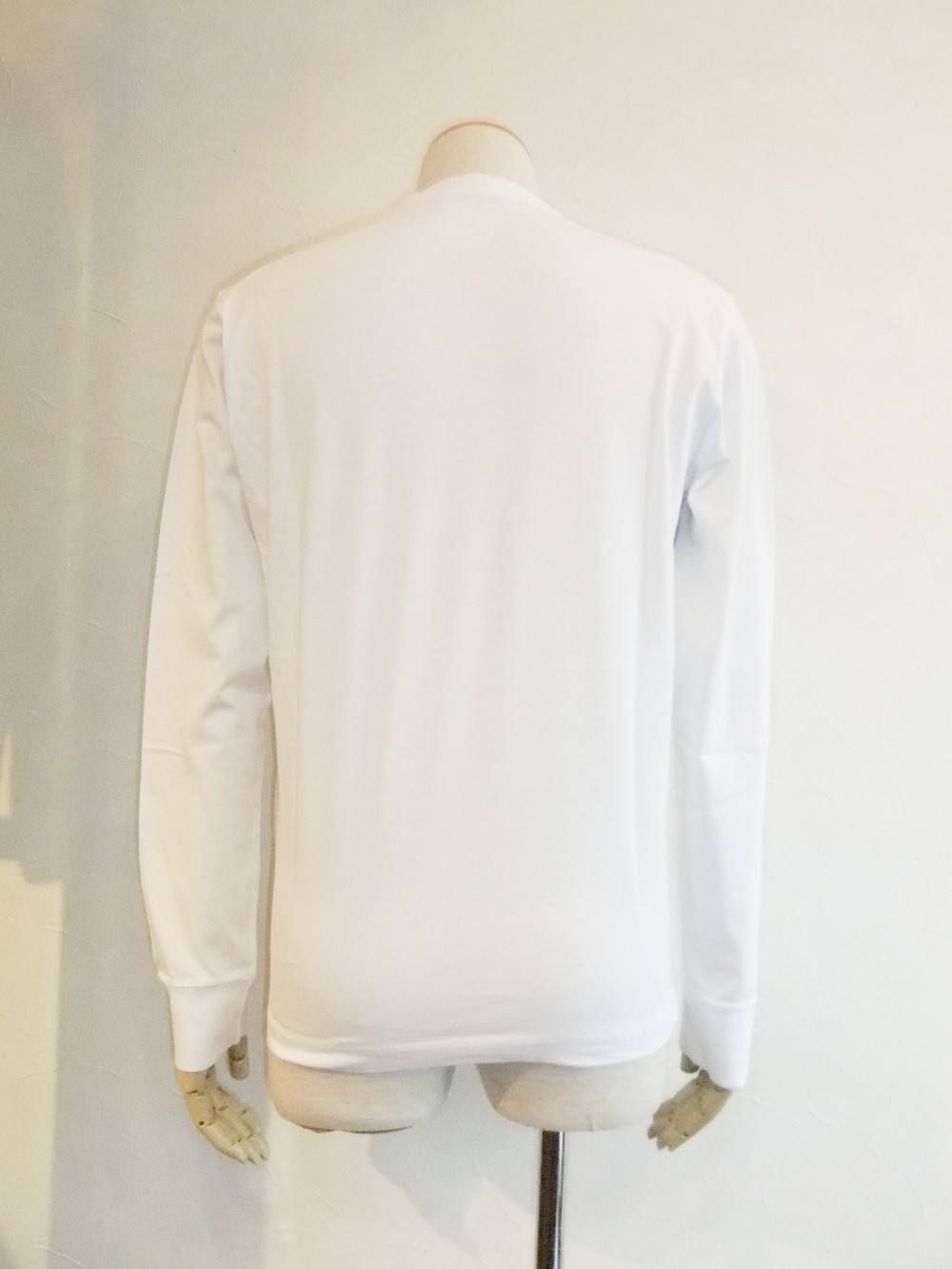 DSQUARED 2 (ディースクエアード) L/S メープルリーフ プリント Tシャツ