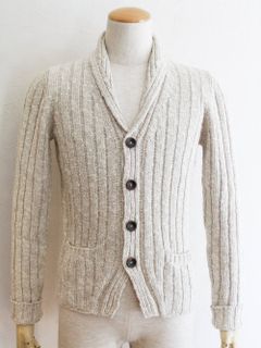 ミドルゲージショールカラー CARDIGAN