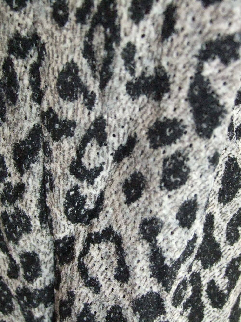 Lost Paradise ピッグスエードヒョウ柄パンチングシャツ 1343-01(White)