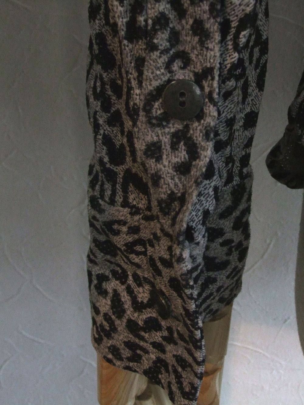 Lost Paradise ピッグスエードヒョウ柄パンチングシャツ 1343-01(White)