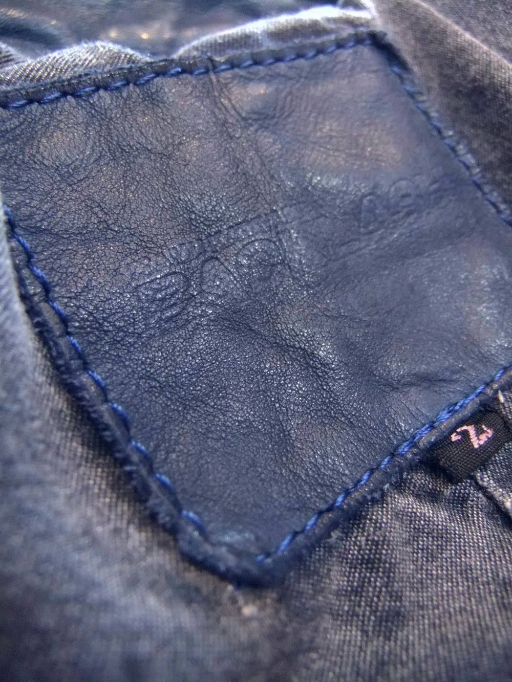 ISAMU KATAYAMA BACKLASH (バックラッシュ) レーザー ブルゾン SAN ANSELMO