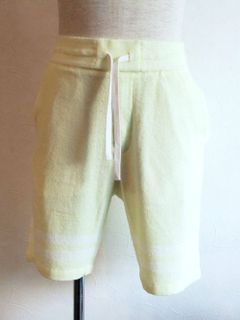 Seagreen (シーグリーン ) パイルパネ ルボーダーショーツ (イエロー)